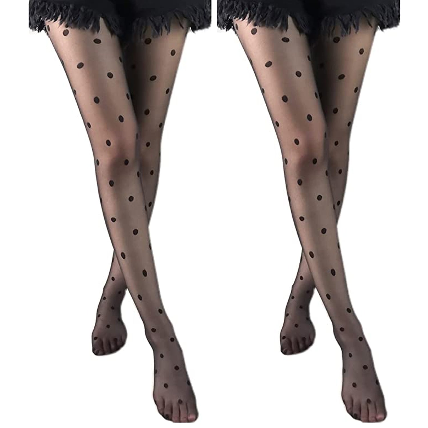 6489 Body Stocking Cloth White Dot Design Stocking Cloth With ELASTIC CLOTH , BEST SOFT MATERIAL CLOTH DeoDap 6489 Body Stocking Cloth White Dot Design Stocking Cloth With ELASTIC CLOTH , BEST SOFT MATERIAL CLOTH DeoDap